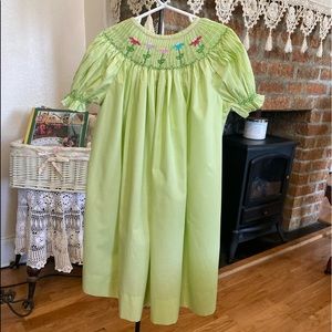 Wish upon a Star Smocked Girls dress size 5